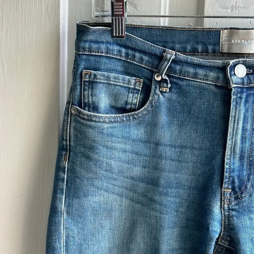Everlane High Rise Slim Ankle Jeans